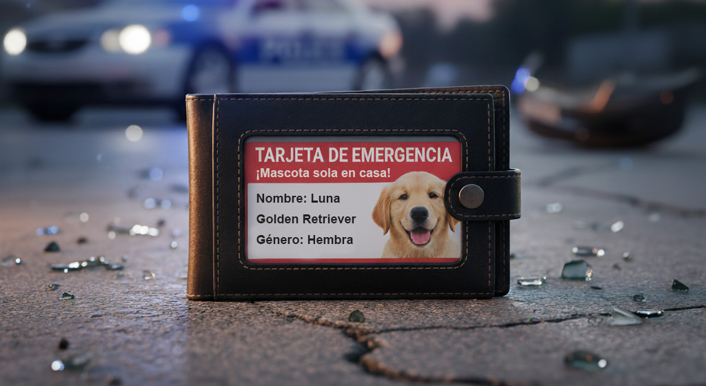 Tarjeta de emergencia para tu mascota: cómo asegurar su cuidado si algo te sucede