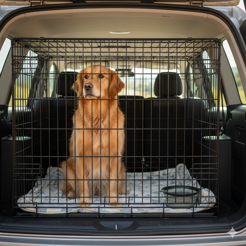 Transporte de mascotas en coche: qué dice la ley de tráfico en España